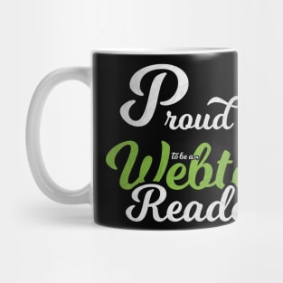 Trendy Vintage Proud To Be A Webtoon Reader Mug